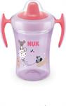 Nuk Trainer Cup με Μαλακό Στόμιο και Χεράκια 6m+ 230ml Pink 1Τεμάχιο