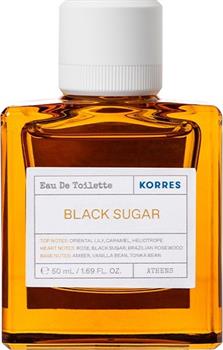 Korres Black Sugar Eau de Toilette 50ml 1Τεμάχιο