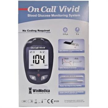 WinMedica On Call Vivid Blood Glucose Monitoring System 1τμχ