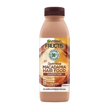 Garnier Fructis Hair Food Smoothing Macadamia Shampoo 350ml