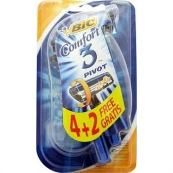 Bic Comfort 3 Pivot 4 + 2 Δώρο 6τμχ