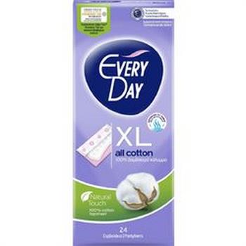 Every Day Extra Xl Long All-Cotton 24τμχ