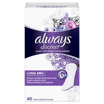 Always Discreet Long For Sensitive Bladder 40τμχ