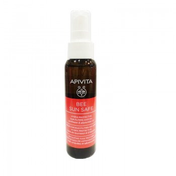 Apivita Bee Sun Safe Hydra Protection Sun Filters Hair Oil 100ml