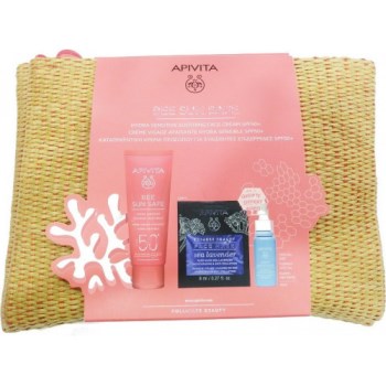 Apivita PROMO Hydra Sensitive Soothing Face Cream SPF50+ 50ml