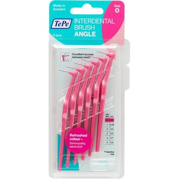 TePe Angle 0.4mm Φούξια 6τμχ