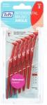 TePe Angle 0.5mm Κόκκινο 6τμχ