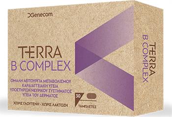 Genecom Terra B Complex 30 ταμπλέτες