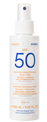 Korres Αντηλιακό Spray γιαούρτι Προσώπου/Σώματος spf 50  150ml