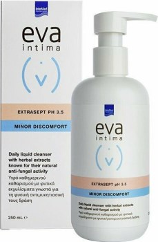 Intermed Eva Intima Extrasept Υγρό Καθημερινού Καθαρισμού Ευαίσθητης Περιοχής 250ml