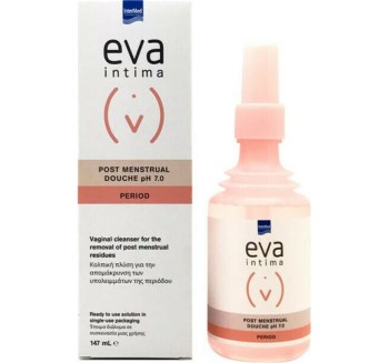 Intermed Eva Intima Post Menstrual Douche pH 7.0 Period 147ml