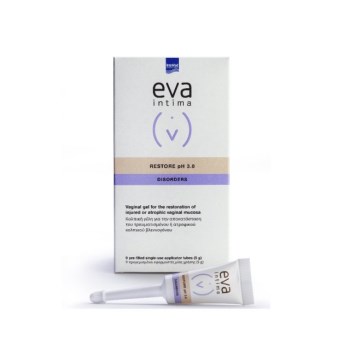 Intermed Eva Restore Vaginal Gel 9 Προγεμισμένοι Περιέκτες των 5gr