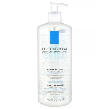 La Roche Posay Promo Micellar Water for Sensitive Skin Απαλό Ντεμακιγιαζ σε Υγρό Διαλύματος (Bonus Pack 33% Δωρεάν Προιόν), 750ml