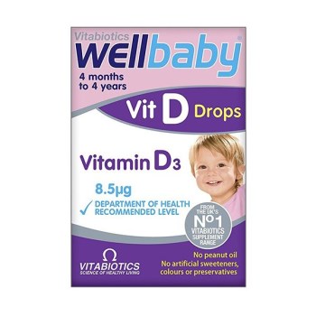 Vitabiotics Wellbaby D3 σε σταγόνες 30ml