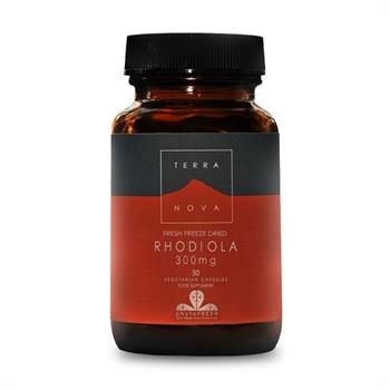 TerraNova Fresh Freeze Dried Rhodiola 300mg 50 tabs