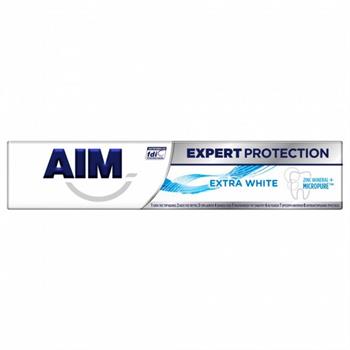 Aim Expert Protection Extra White Toothpaste 75ml