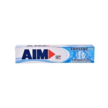Aim Fresh + White Crystal Gel Toothpaste 75ml