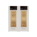 Korres PROMO Abyssinia Superior Gloss Colorant Μόνιμη Βαφή Μαλλιών 5.0 Καστανό Ανοιχτό 2x50ml 1+1 ΔΩΡΟ