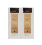 Korres PROMO Abyssinia Superior Gloss Colorant Μόνιμη Βαφή Μαλλιών 6.7 Ξανθό Σκούρο Σοκολατί 2x50ml 1+1 ΔΩΡΟ
