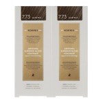 Korres PROMO Abyssinia Superior Gloss Colorant Μόνιμη Βαφή Μαλλιών 7.73 Ξανθό Μελί 50ml 2x50ml 1+1 ΔΩΡΟ