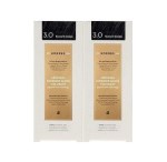 Korres PROMO Abyssinia Superior Gloss Colorant Μόνιμη Βαφή Μαλλιών 3.0 Καστανό Σκούρο, 2x50ml 1+1 ΔΩΡΟ