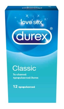 Durex Classic Προφυλακτικά 12 τμχ