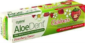 Optima Aloe Dent Strawberry Children`s Toothpaste 50ML