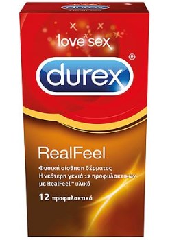 Durex RealFeel Προφυλακτικά 12τμχ