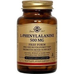 Solgar L-Phenylalanine 500mg 50 φυτικές κάψουλες