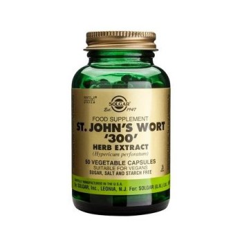 Solgar Sfp St.john's Wort Herb Extract 300mg 50 Veg. Caps