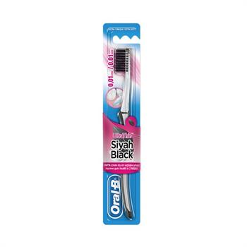 Oral-B UltraThin Siyah Black  0.01mm Soft Οδοντόβουρτσα Έξτρα Μαλακή 1Τμχ
