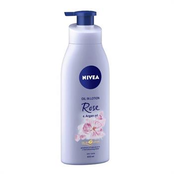 Nivea Rose + Argan Oil Oil In Lotion 400ml
