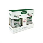 Power Health Platinum Classics Zinc Plus 15mg 30 tabs Vitamin D3 2000 iu+ Δώρο Vitamin C 1000 mg x20 tabs