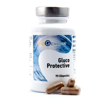 Viogenesis Glucoprotective Φόρμουλα Ρύθμισης Σακχάρου 90 κάψουλες