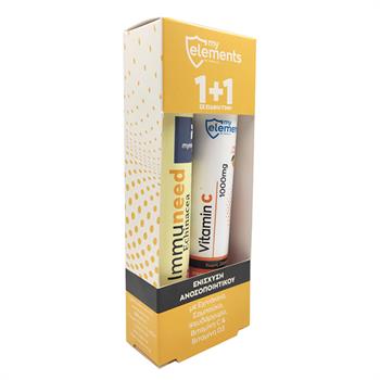 My Elements Immuneed Echinacea & Vitamin C 1000mg 20+20 Αναβράζοντα Δισκία