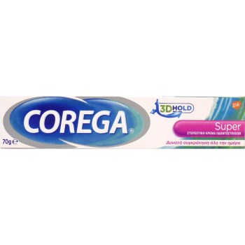 Corega Cream Super Στερεωτική Κρέμα Οδοντοστοιχιών 70gr