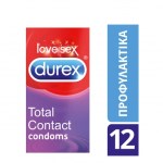 Durex Προφυλακτικά Total Contact 12τμχ