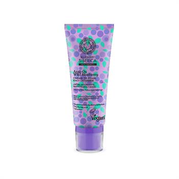 Natura Siberica Blueberry Siberica Cream-to-Foam Face Cleanser 100ml