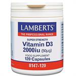 Lamberts Vitamin D3 2000iu 120 caps