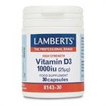 Lamberts Vitamin D3 1000iu 30 caps
