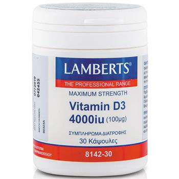 Lamberts Vitamin D3 4000 IU 30 caps