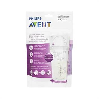 Philips Avent Σακουλάκια Αποθήκευσης Μητρικού Γάλακτος 25x180ml