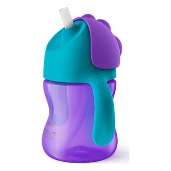 Philips Avent Bendy Straw Cup 9m+ Purple 200ml