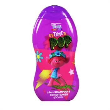 Corsair Dreamworks Trolls It`s Time to Pop 2 in 1 Shampoo & Conditioner 400ml