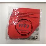 Μάσκα κάλυψης black FFP2 KN95 Υψηλής Προστασίας 1τμχ Κοκκινο