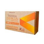 Genecom Terra D3 Plus Tabs Συμπλήρωμα Διατροφής με Βιταμίνη D3 60tabs