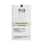Intermed Eva Intima Maxi Size Towelettes Απαλός Καθαρισμός Της Ευαίσθητης Περιοχής 12τμχ