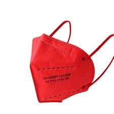 Μάσκα Προστασίας KN95 (FFP2) red 1 τμχ