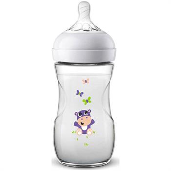 Philips Avent Natural Ιπποπόταμος με Θηλή Αργής Ροής 1m+ 260ml