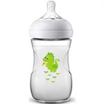 Philips Avent Natural Πλαστικό Μπιμπερό Σιλικόνης Δράκος 260ml